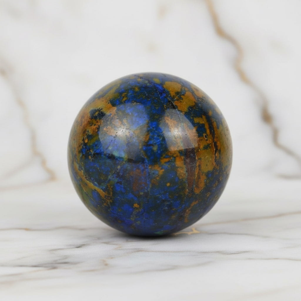 Phönix Lapislazuli Kugel – Erneuerung & Stärke CrystalScents