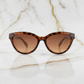 Sonnenbrille Cateye – Geflecktes Design für stilvolle Sommer-Looks CrystalScents