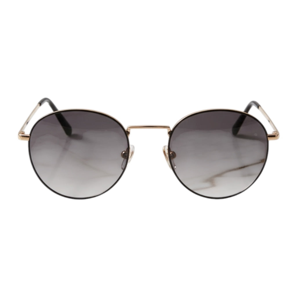 Sonnenbrille in Gold mit schwarzem Verlauf CrystalScents