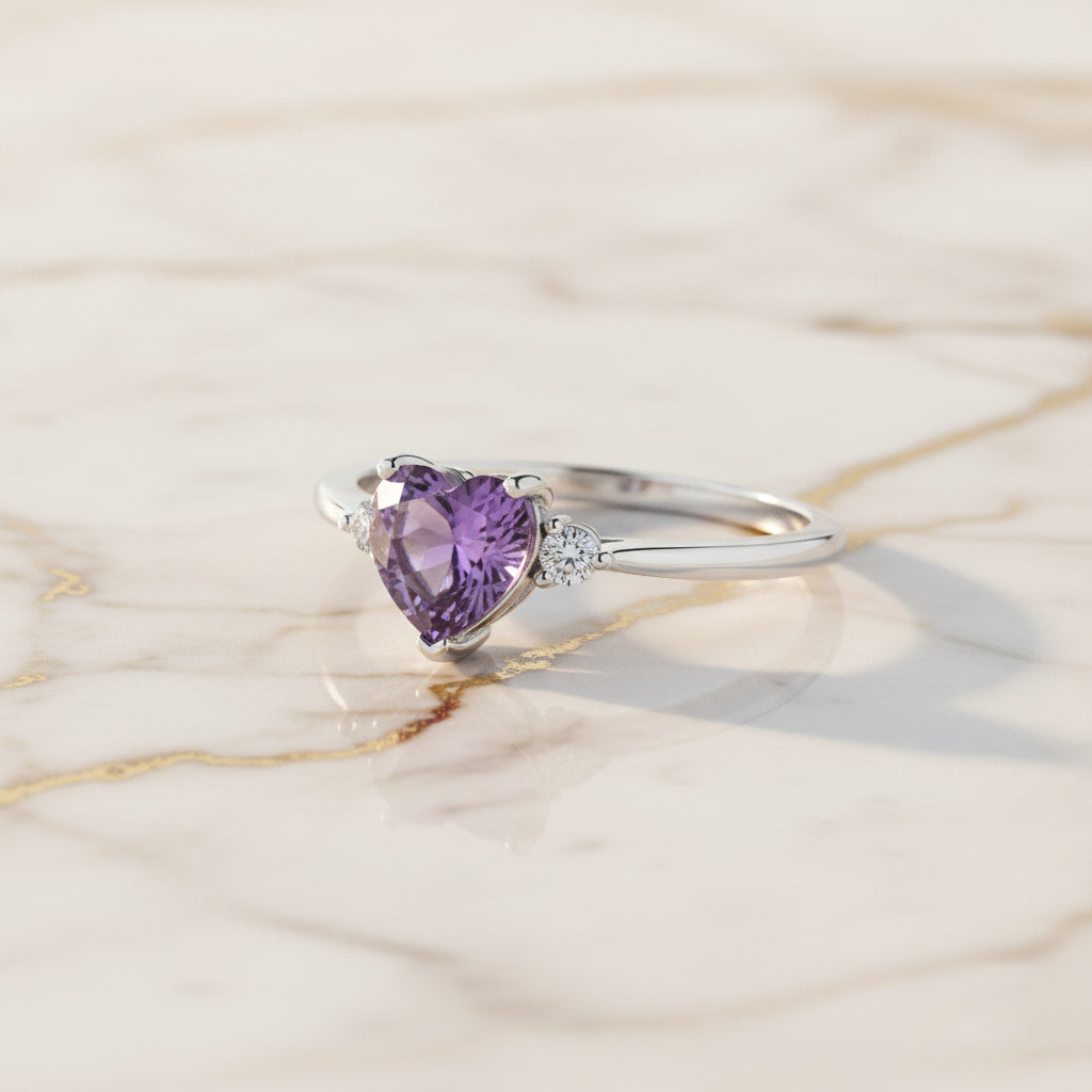 Amethyst Ring - Liebevoller Begleiter