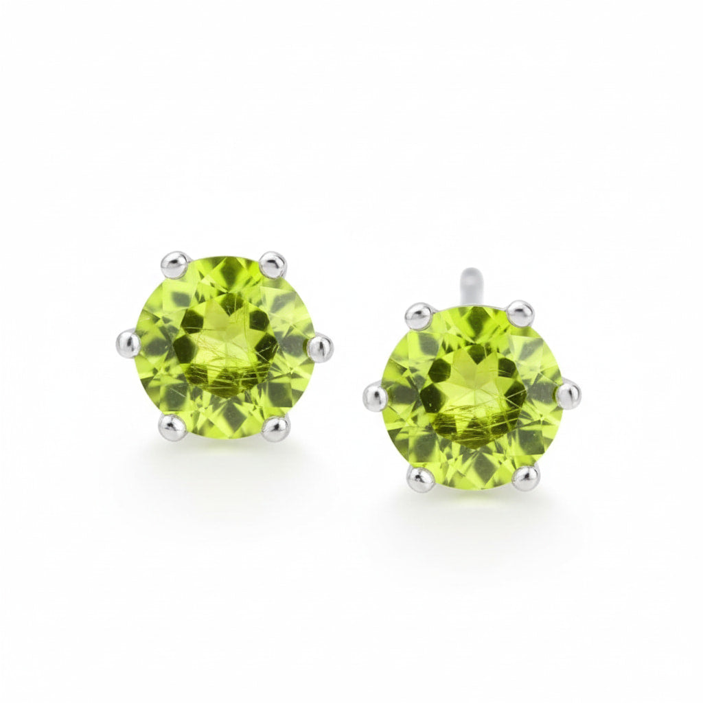 Peridot Ohrringe - Facetten & Licht CrystalScents