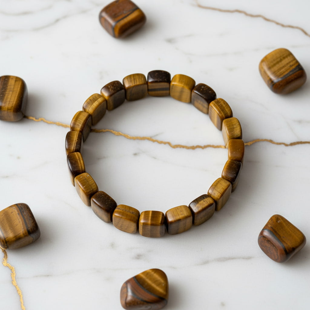 Tigerauge Armband - Mut & Kraft JETZT sichern CrystalScents