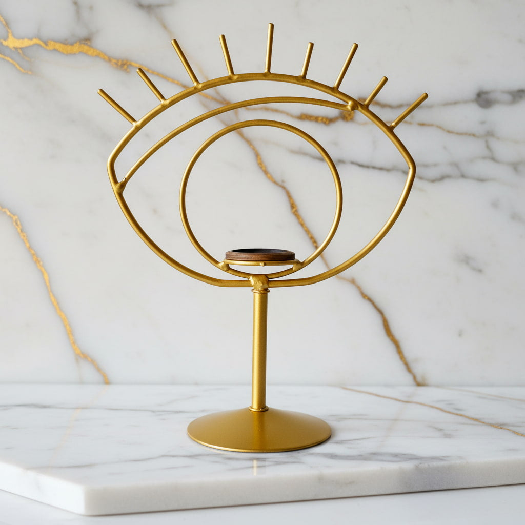 Kugelhalter Gold „Auge“ – Elegante Dekoration CrystalScents