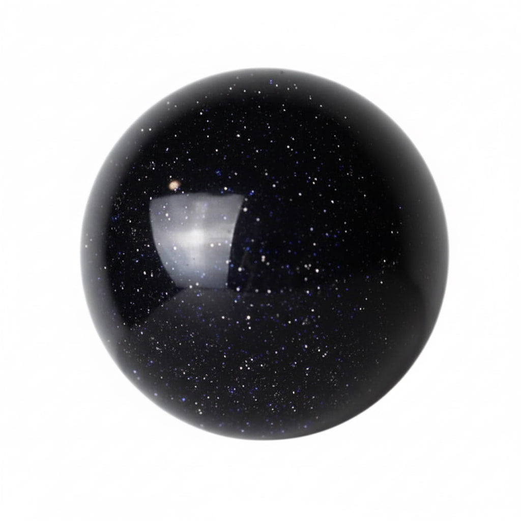 Blaufluss Kugel - Glitzernder Sternenhimmel CrystalScents