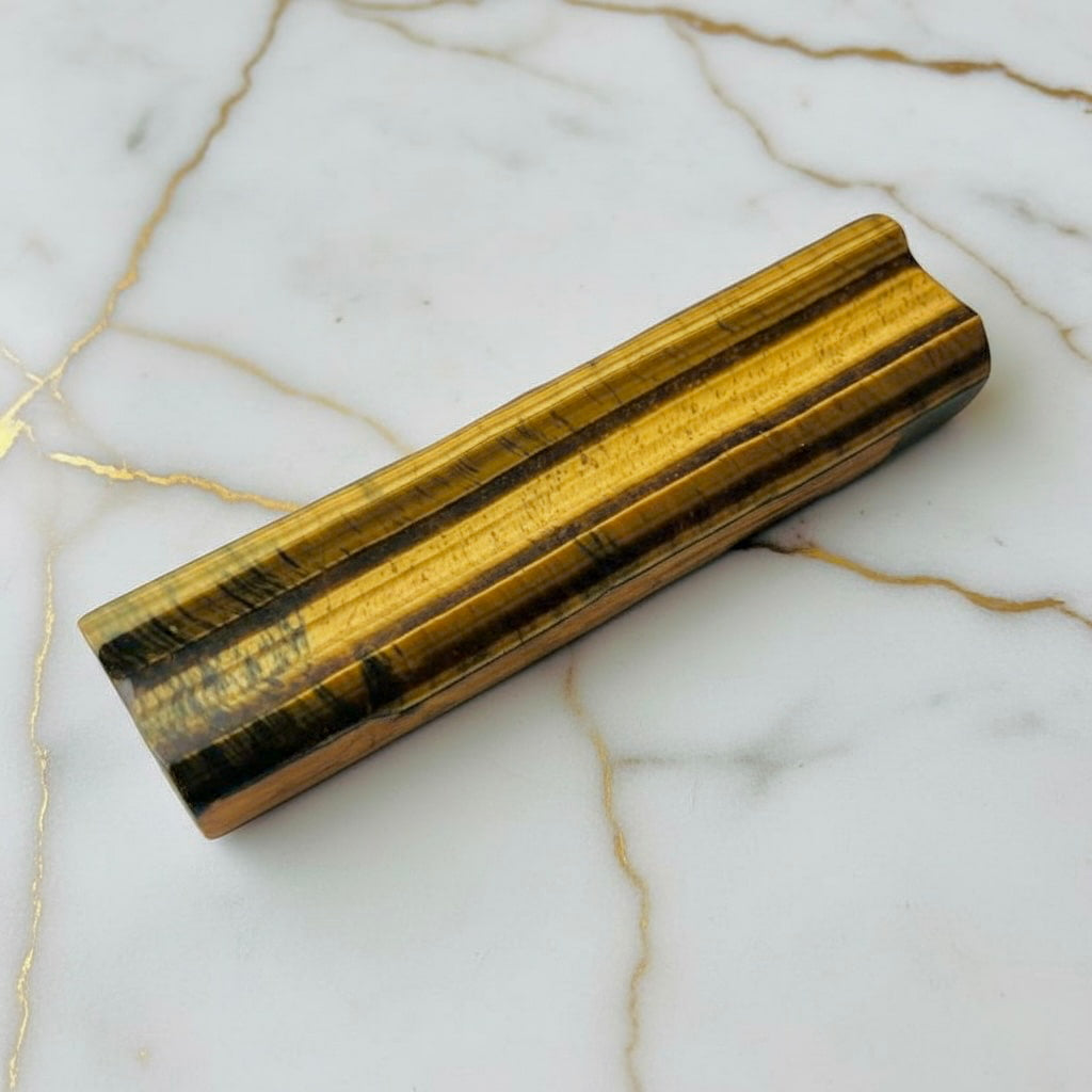 Tigerauge Scheibe – Kraftvolles Naturjuwel JETZT sichern CrystalScents