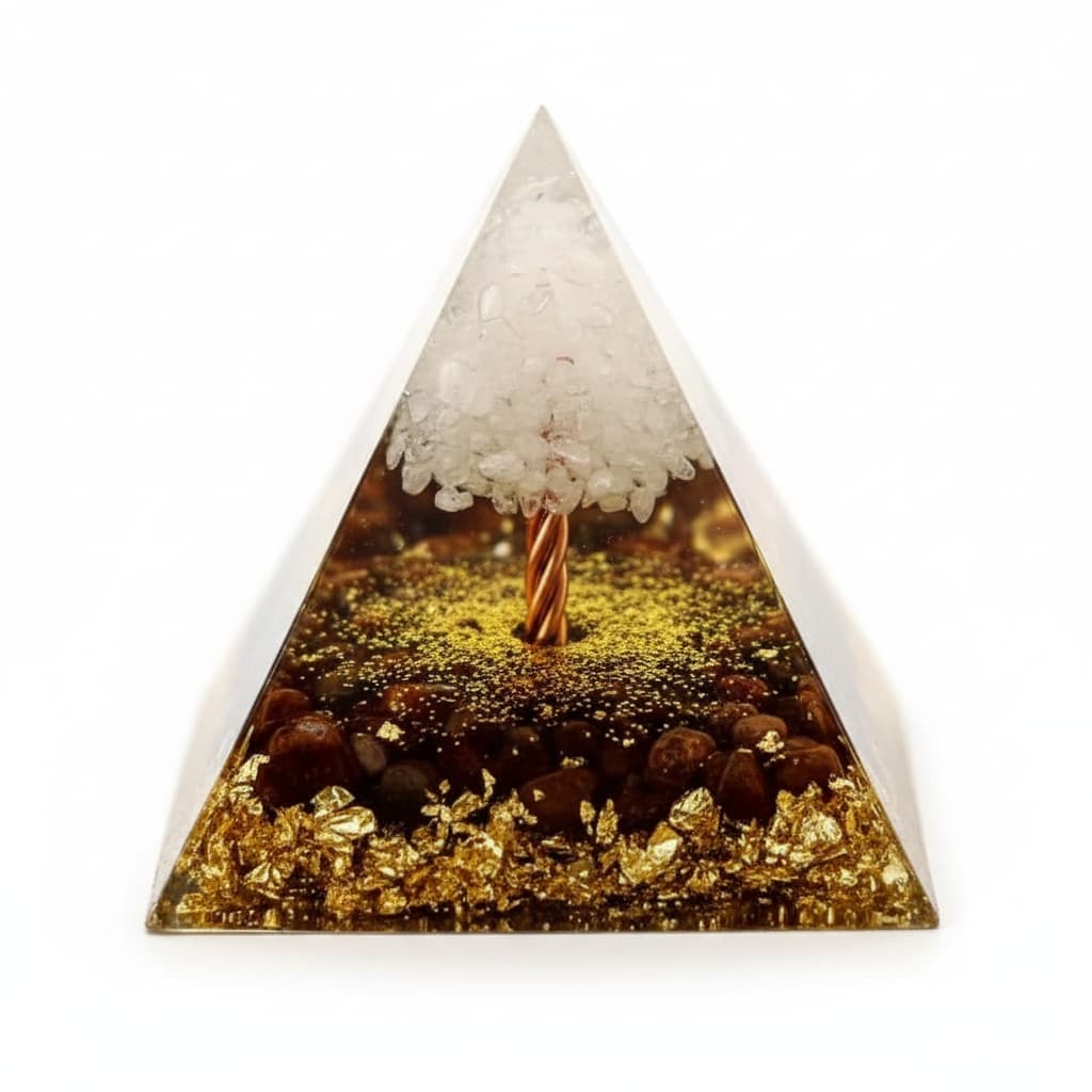 Orgonit Pyramide - Weisheit & Erdung CrystalScents
