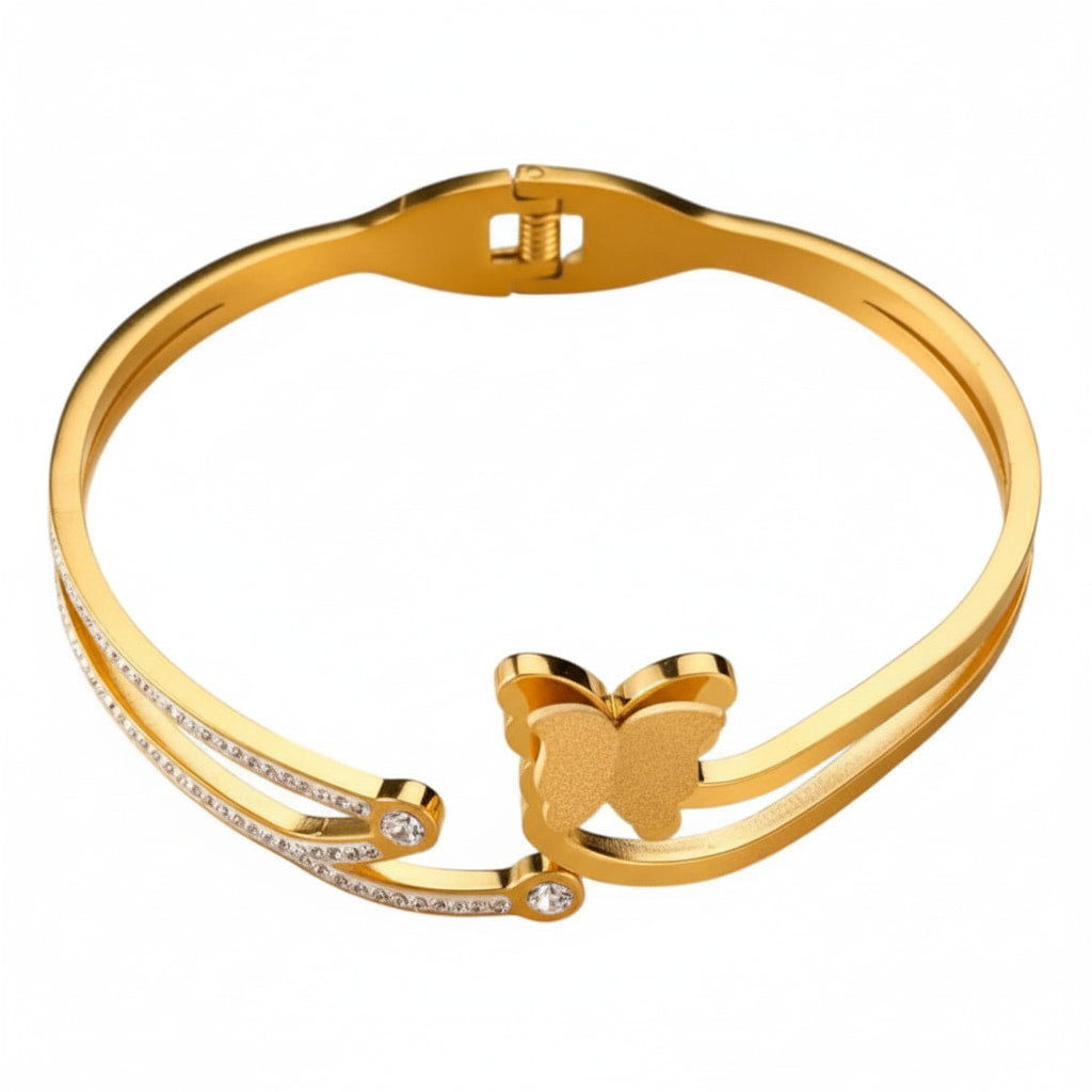 Armband - Goldener Schmetterling CrystalScents
