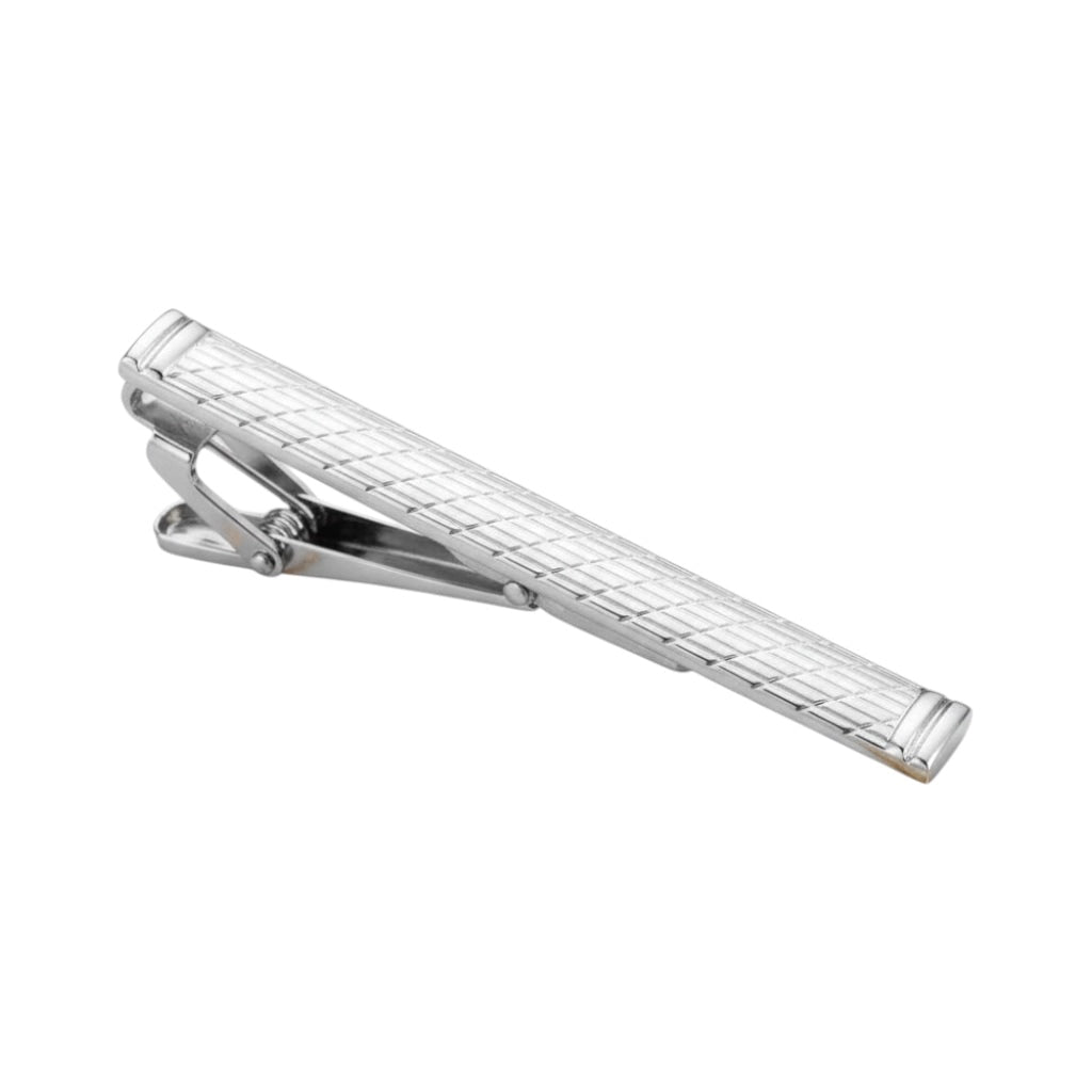 Krawattenklammer in Silber - schlicht & elegant CrystalScents