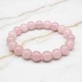 Rosenquarz Kugelarmband – Herzöffnung & Harmonie CrystalScents