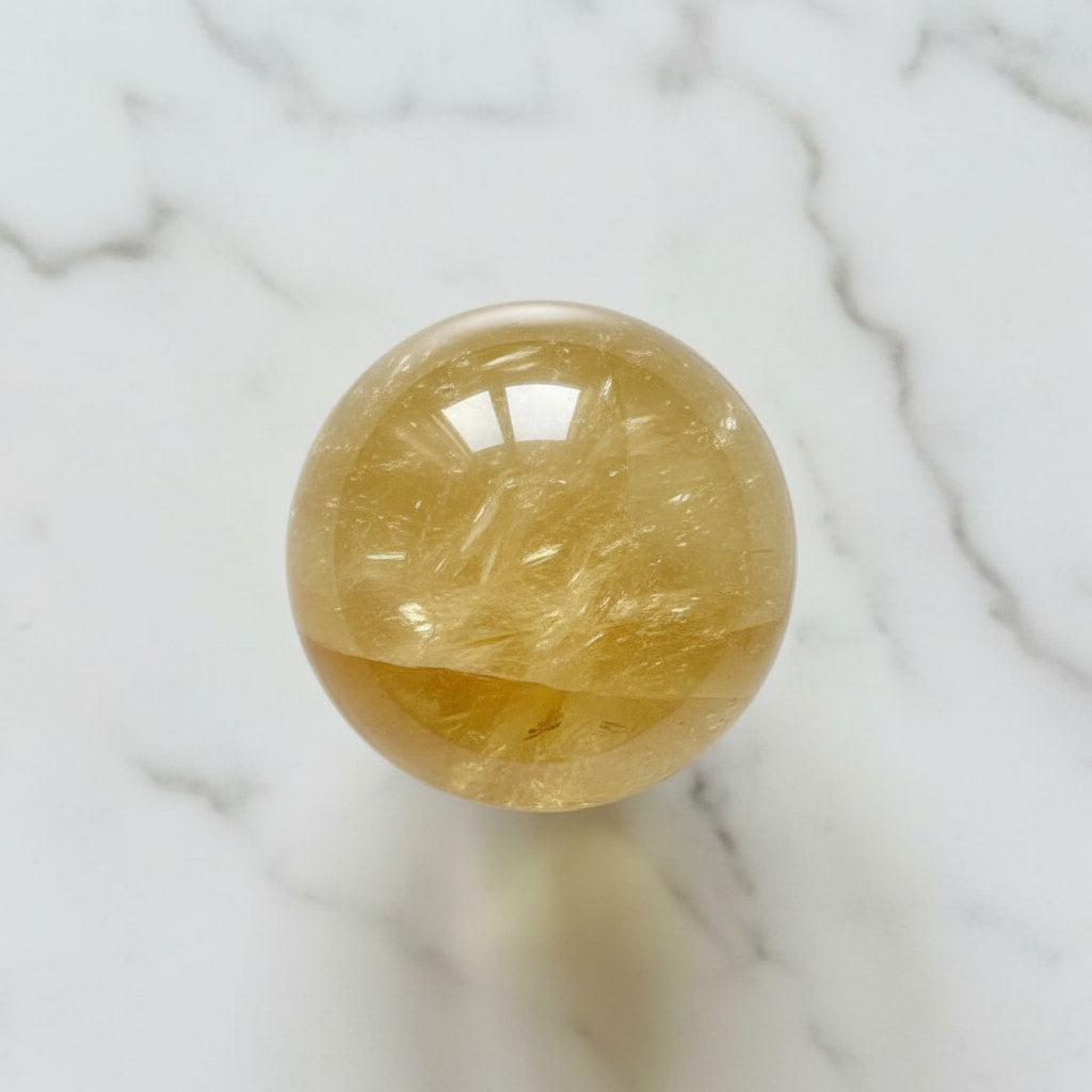 Calcit Kugel – Lebensfreude & Kreativität