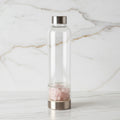 Rosenquarz Flasche - Deine neue Lieblingstrinkflasche CrystalScents