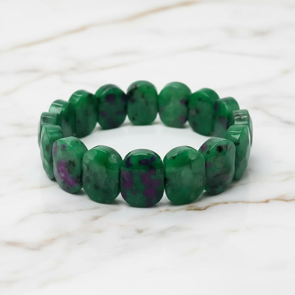 Rubin Zoisit Armband - Harmonie & Balance CrystalScents