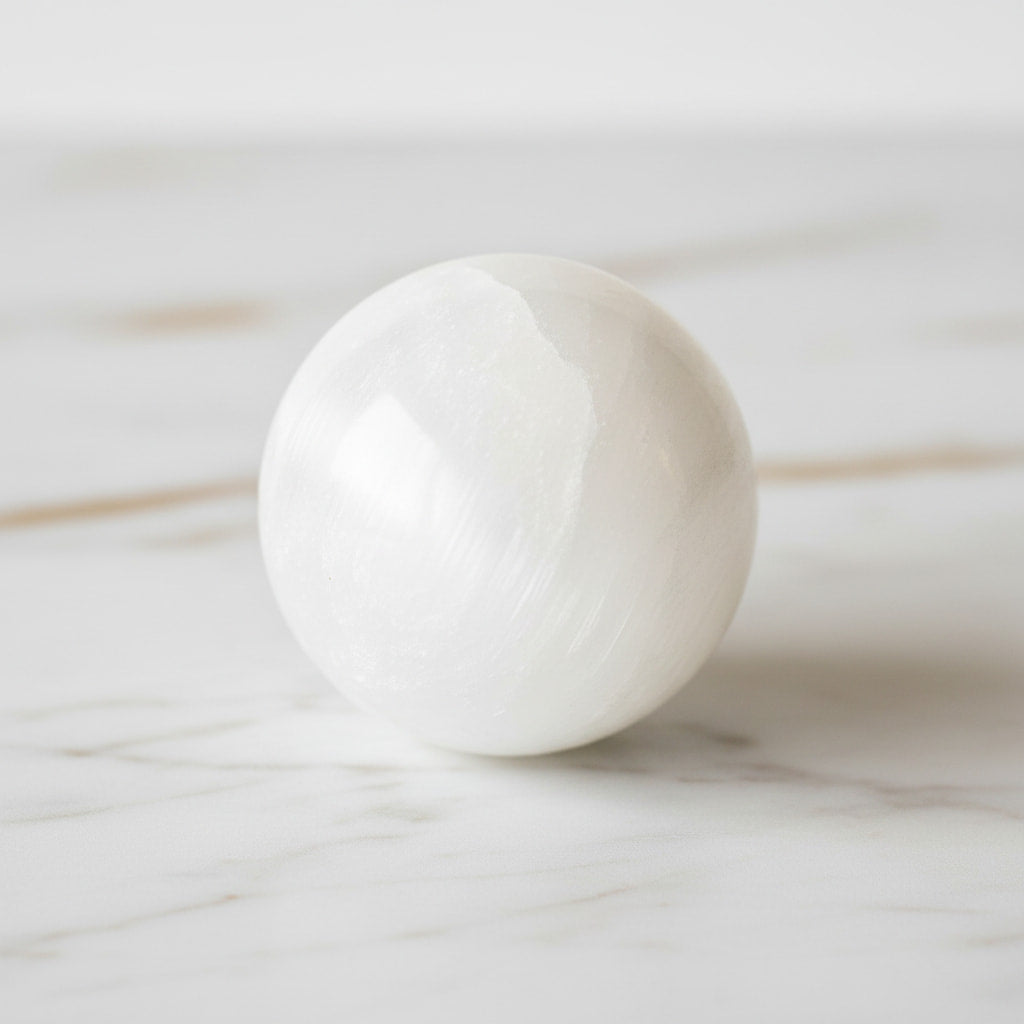Selenit Kugel – Reinigung & Wirkung
