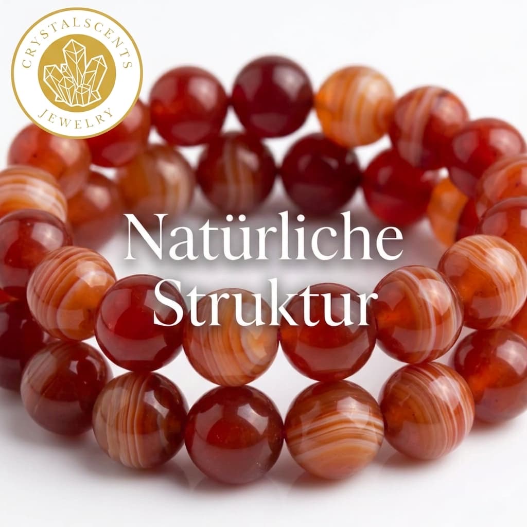 Karneol Kugelarmband – Lebensfreude & innere Stärke