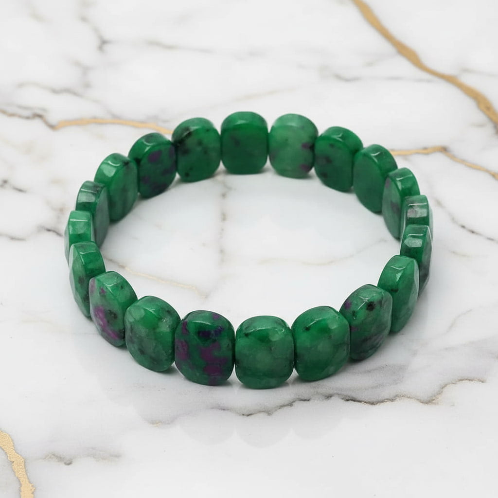 Rubin Zoisit Armband - Harmonie & Balance CrystalScents