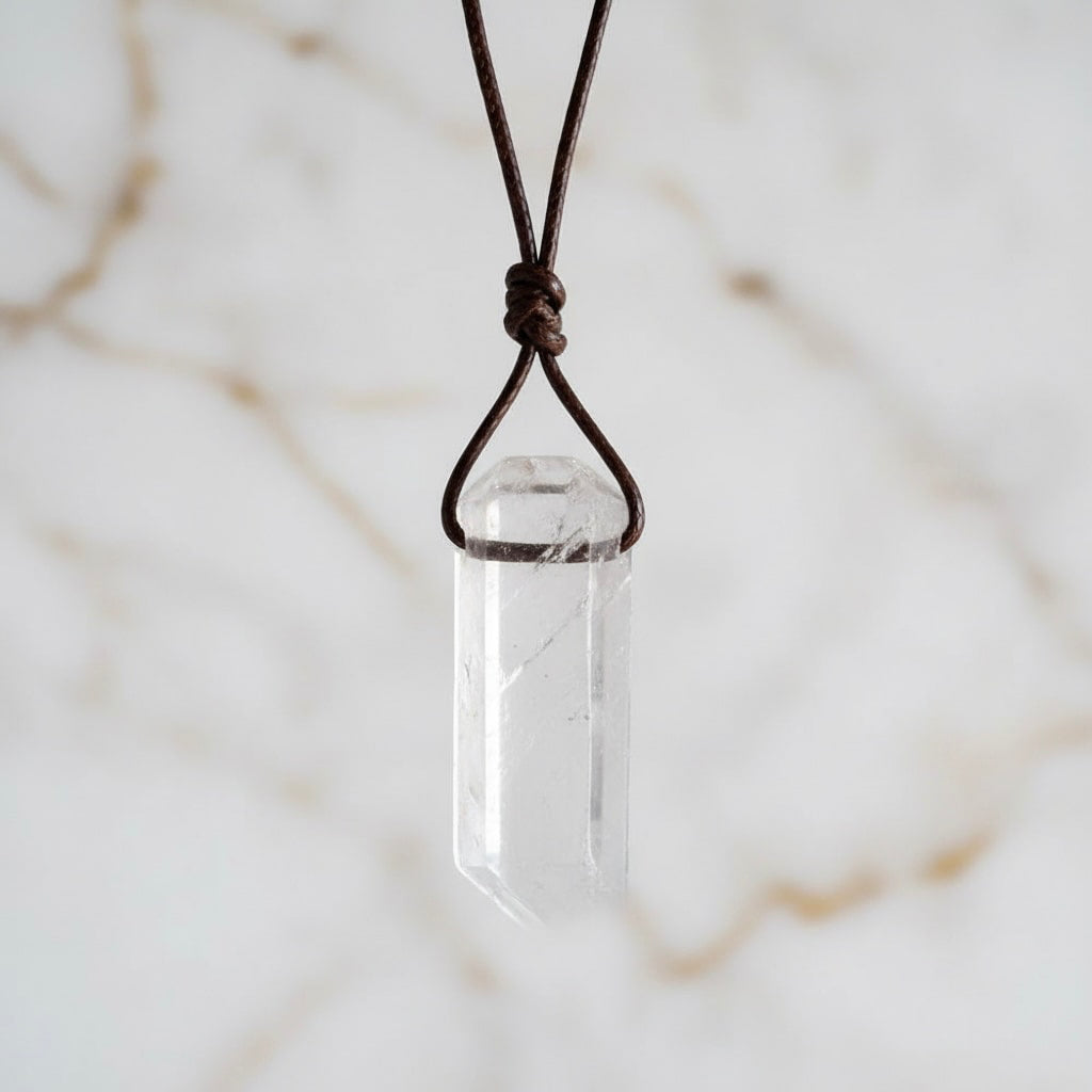 Bergkristall Halskette - Klarheit & innere Balance CrystalScents