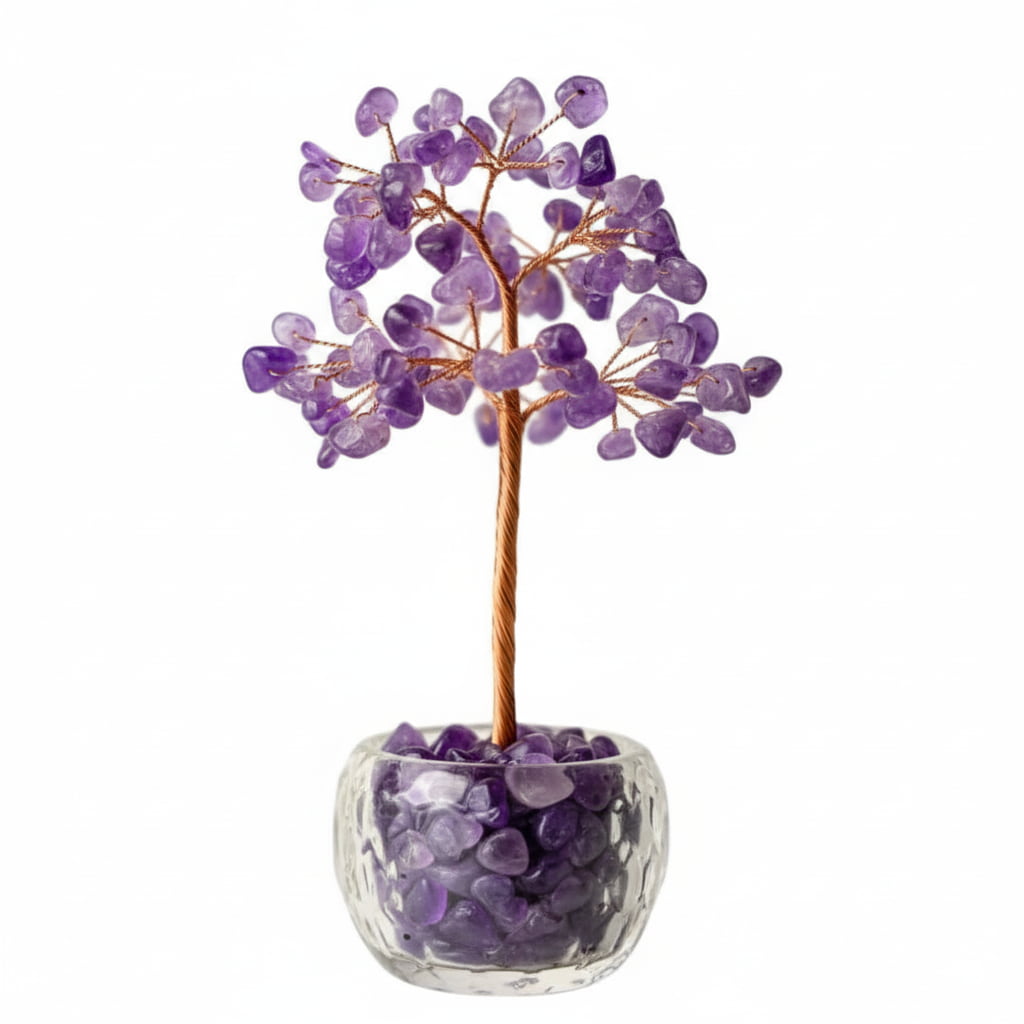 Amethyst Baum – Kristallkunst für Ruhe & Balance CrystalScents