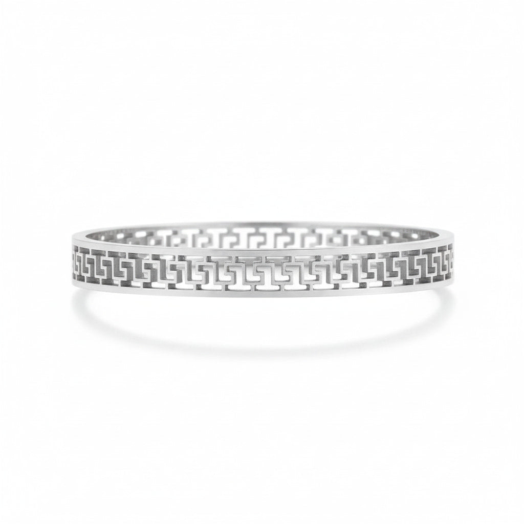 Armband - Silber mit kunstvollem Muster CrystalScents