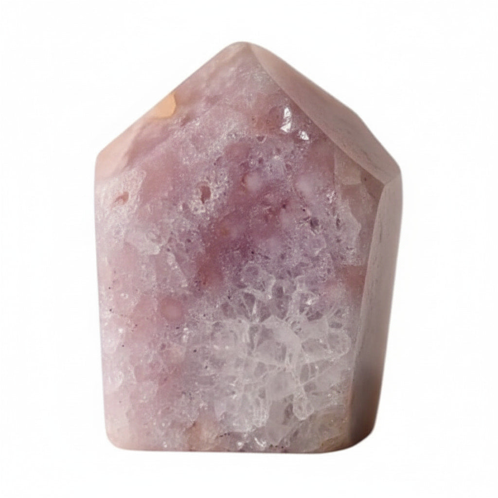 Rosa Amethyst Freiform – Harmonie & positive Energie CrystalScents