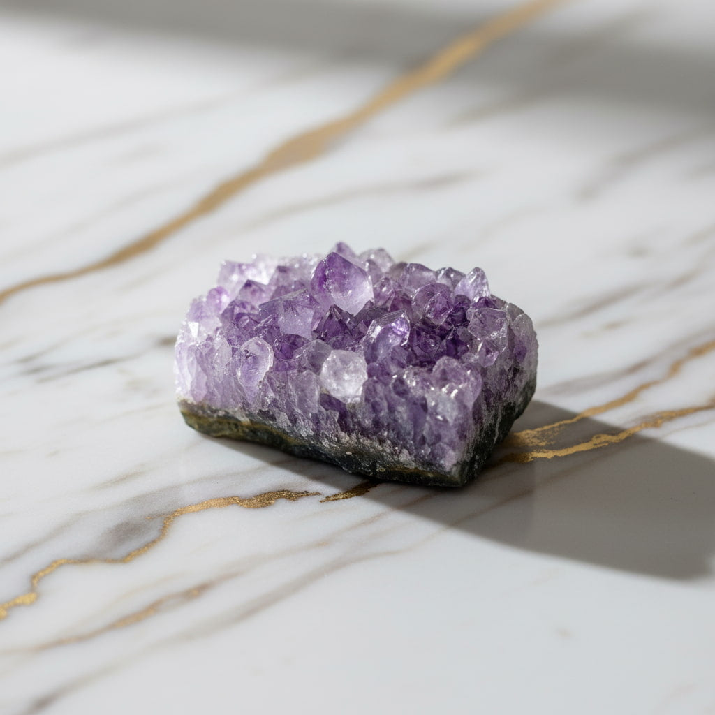 Amethyst Cluster - Dekoration & Meditation