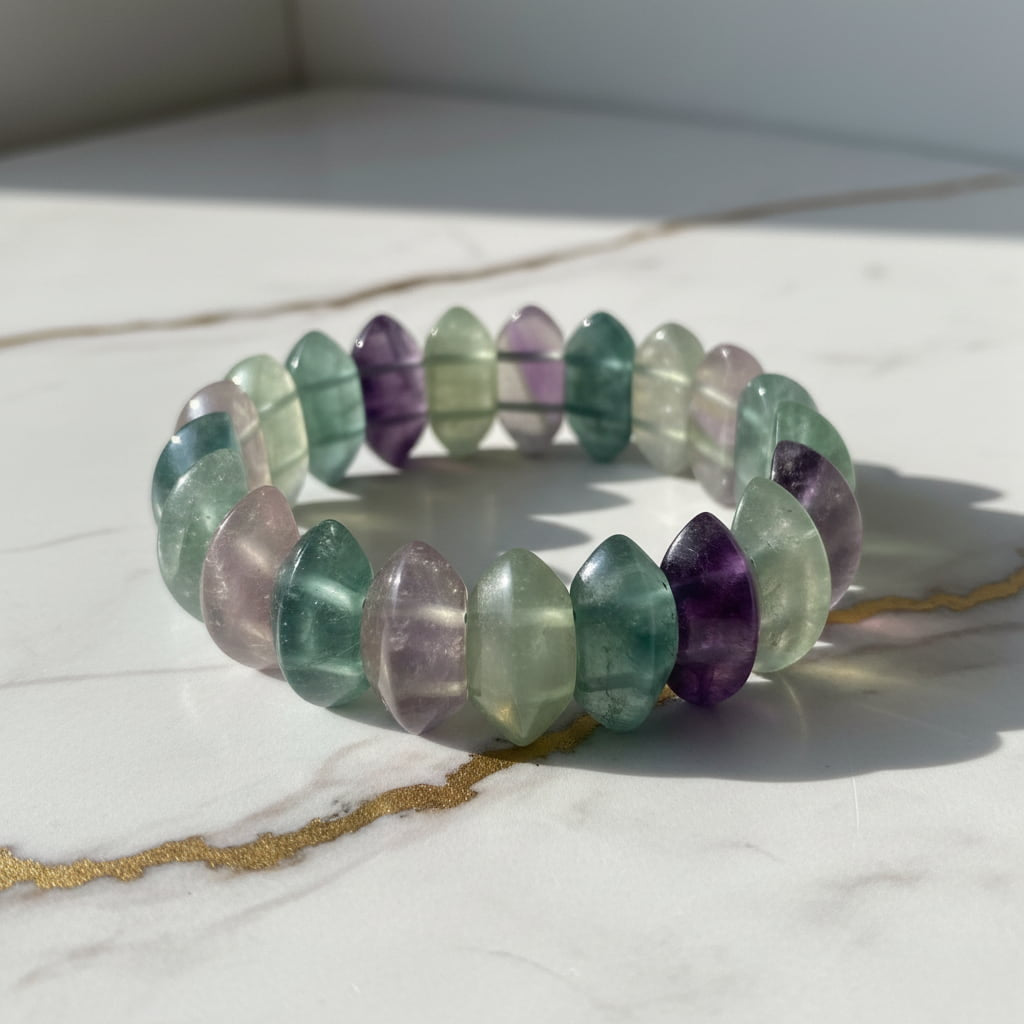 Fluorit Armband - Voller natürlicher Energie CrystalScents