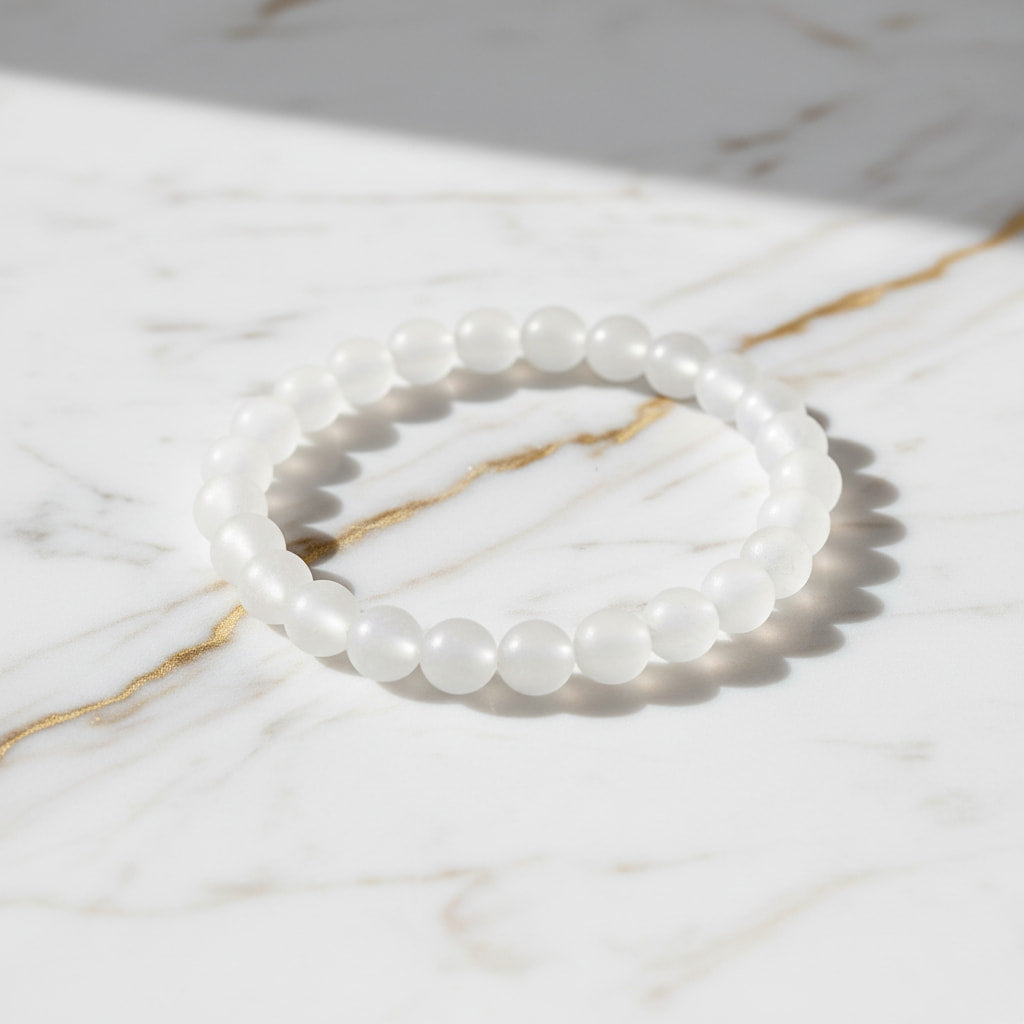 Bergkristall Kugelarmband - Klarheit & fokussierte Energie CrystalScents