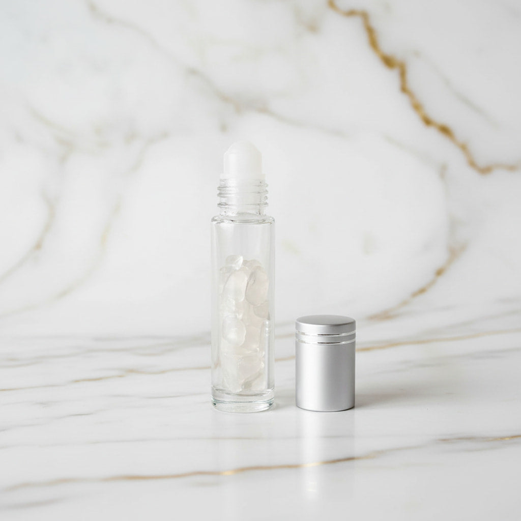 Bergkristall Ölroller – Positive Energie & Ausgeglichenheit CrystalScents