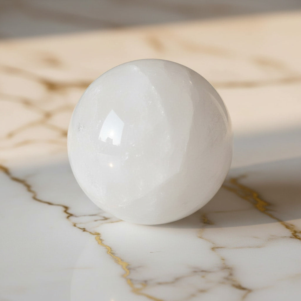 Große Bergkristall Kugel - Klarheit & Weisheit