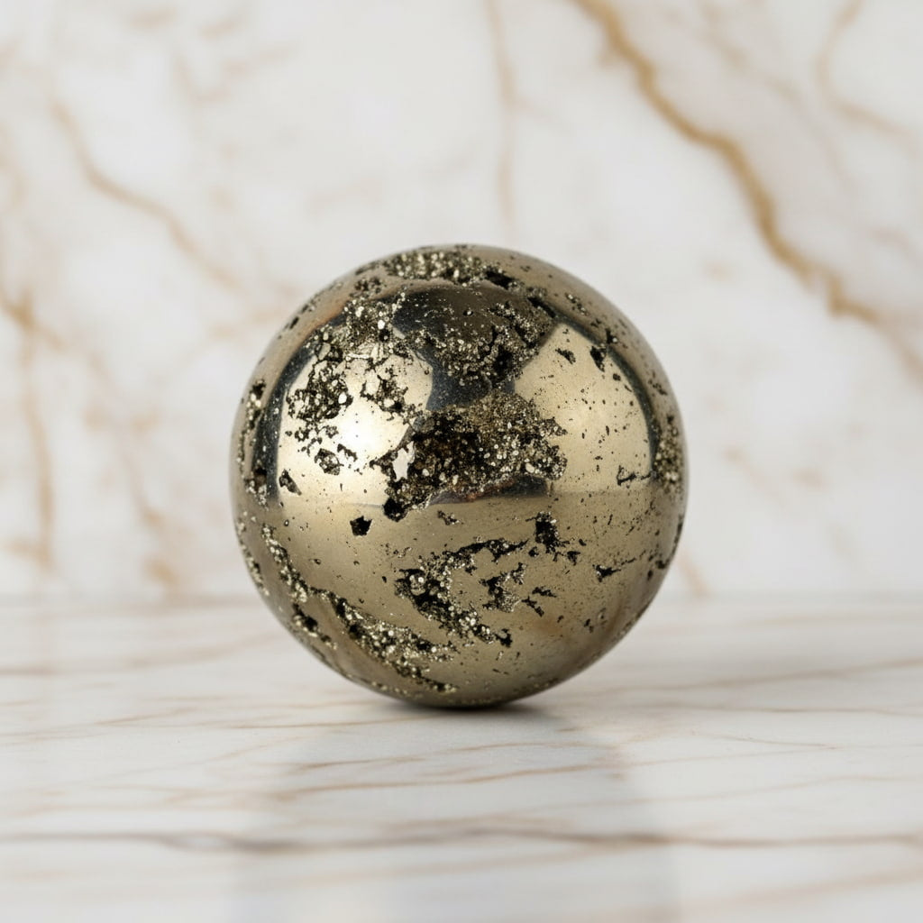 Pyrit Kugel – Finanzielle Energie JETZT sichern CrystalScents