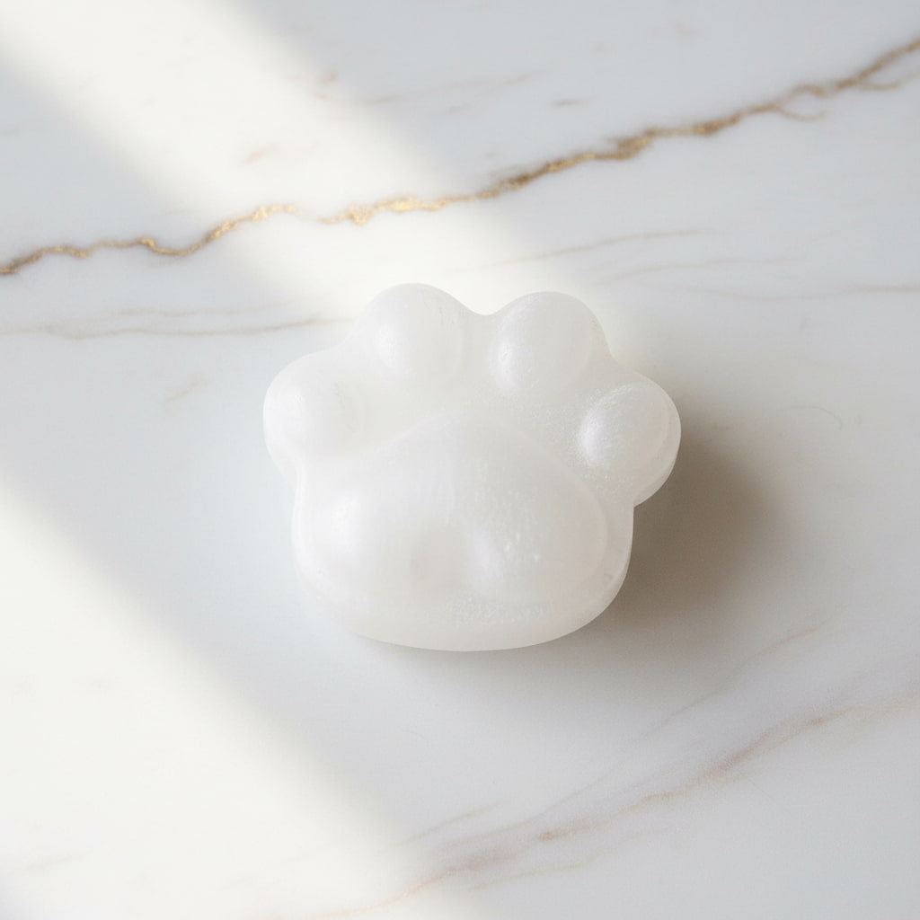 Selenit Pfote – Harmonie & Ausgeglichenheit CrystalScents