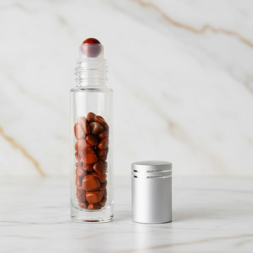 Roter Jaspis Ölroller – Handlich & Natürlich CrystalScents