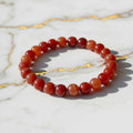 Karneol Kugelarmband – Lebensfreude & innere Stärke