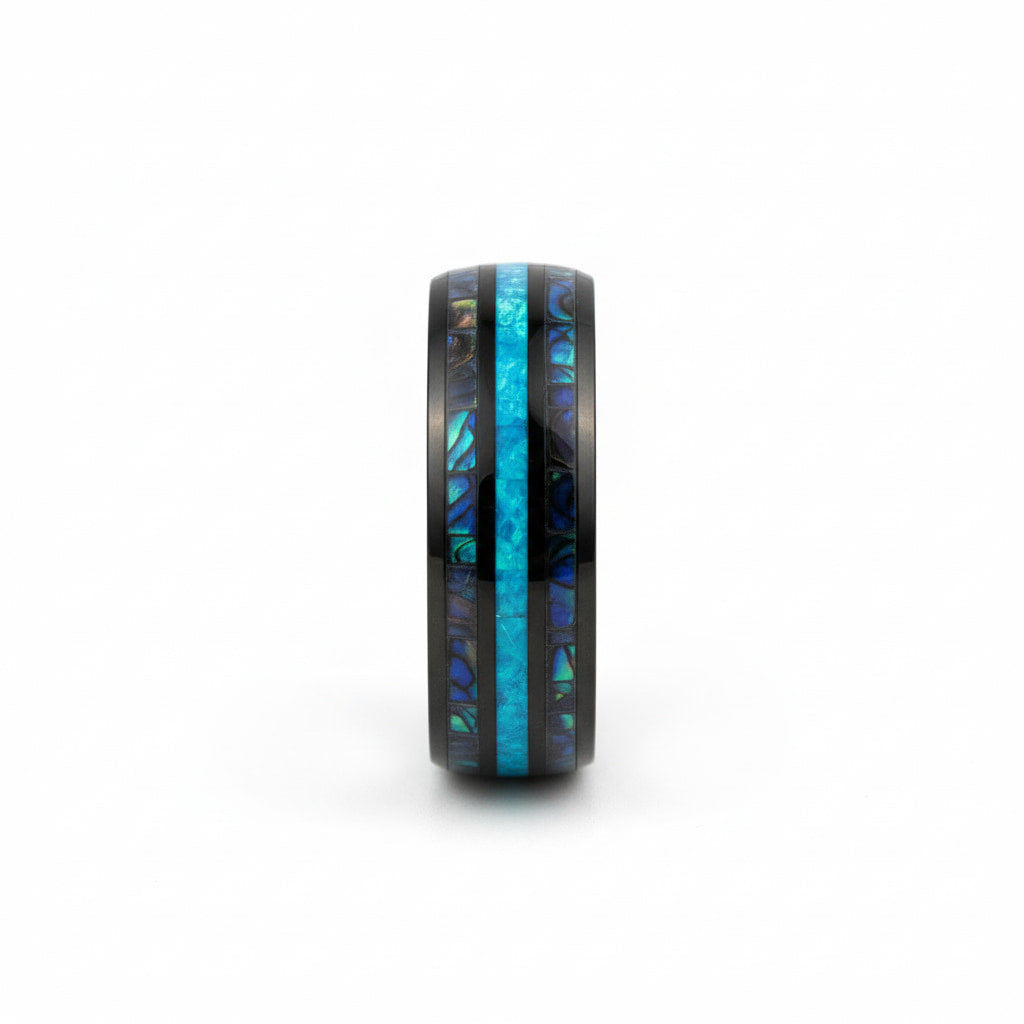 Ring Dunkelblau-Schwarz – Stilvolles Highlight für elegante Looks CrystalScents