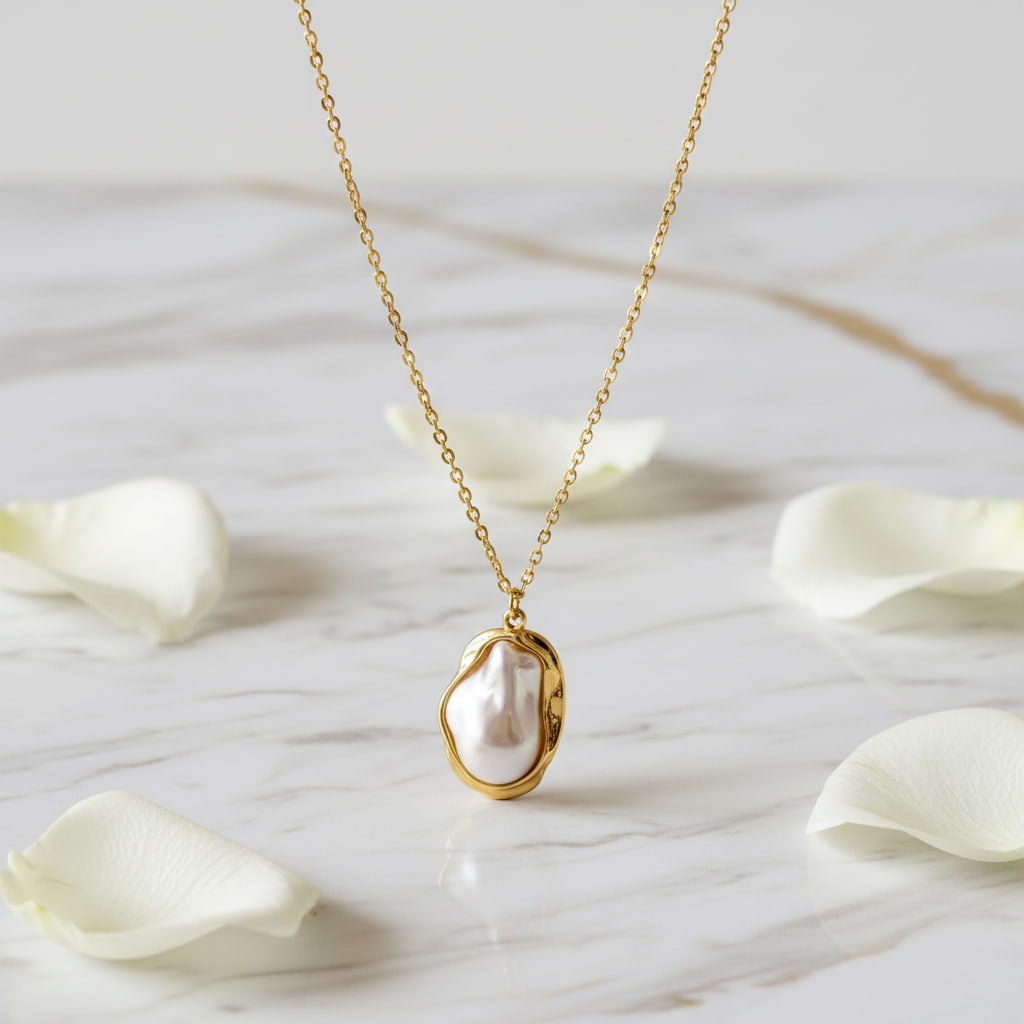 Perlen Kette – Eleganz & Vielseitig