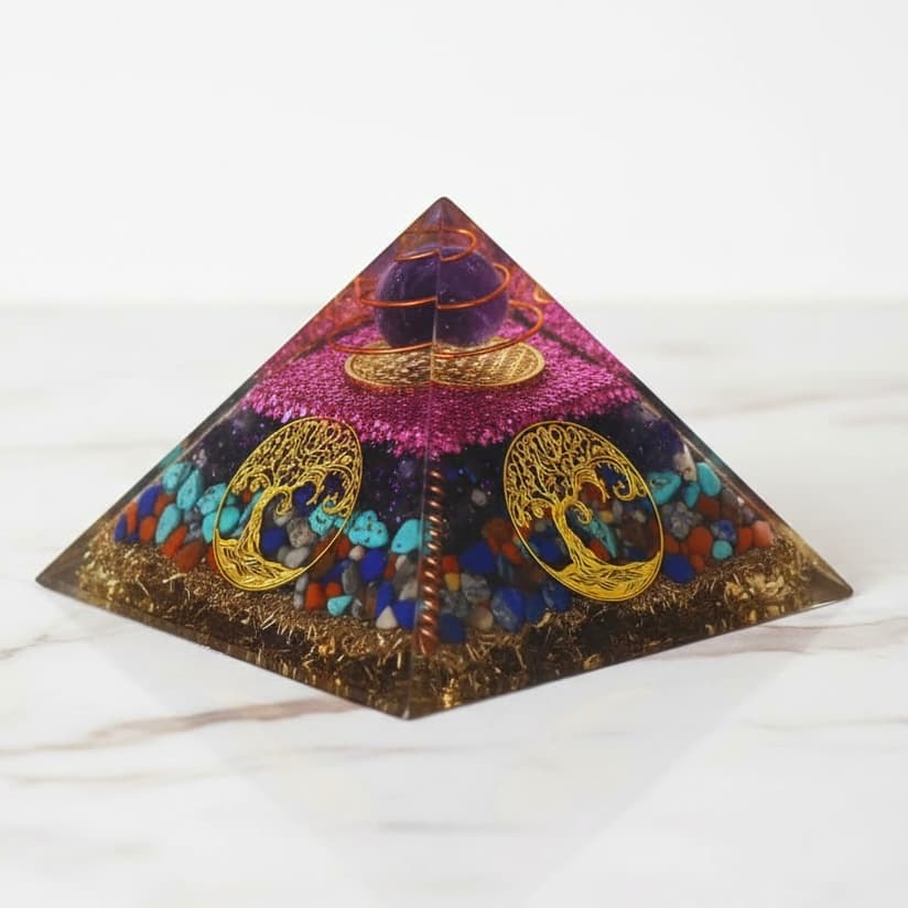 Orgonit Pyramide - Baum des Lebens CrystalScents