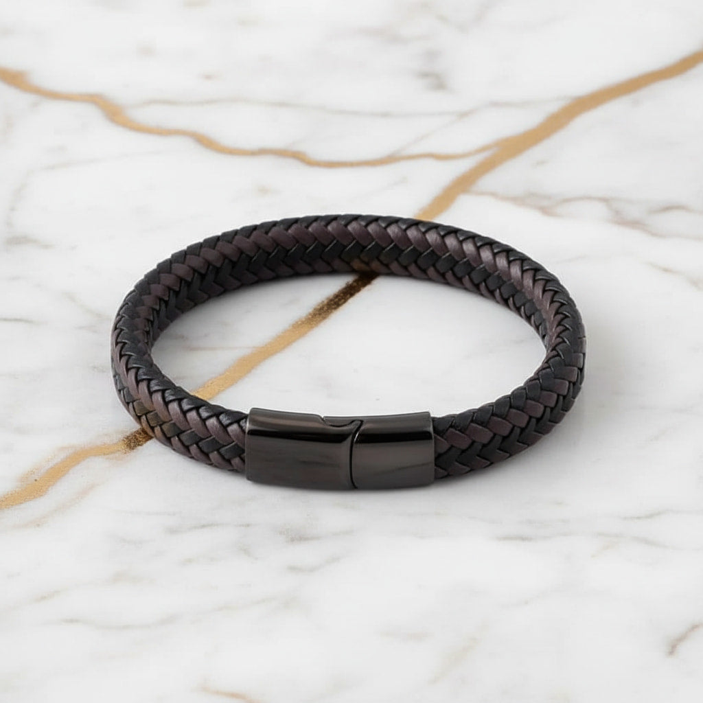 Armband – Gewebtes Design mit Magnetverschluss CrystalScents