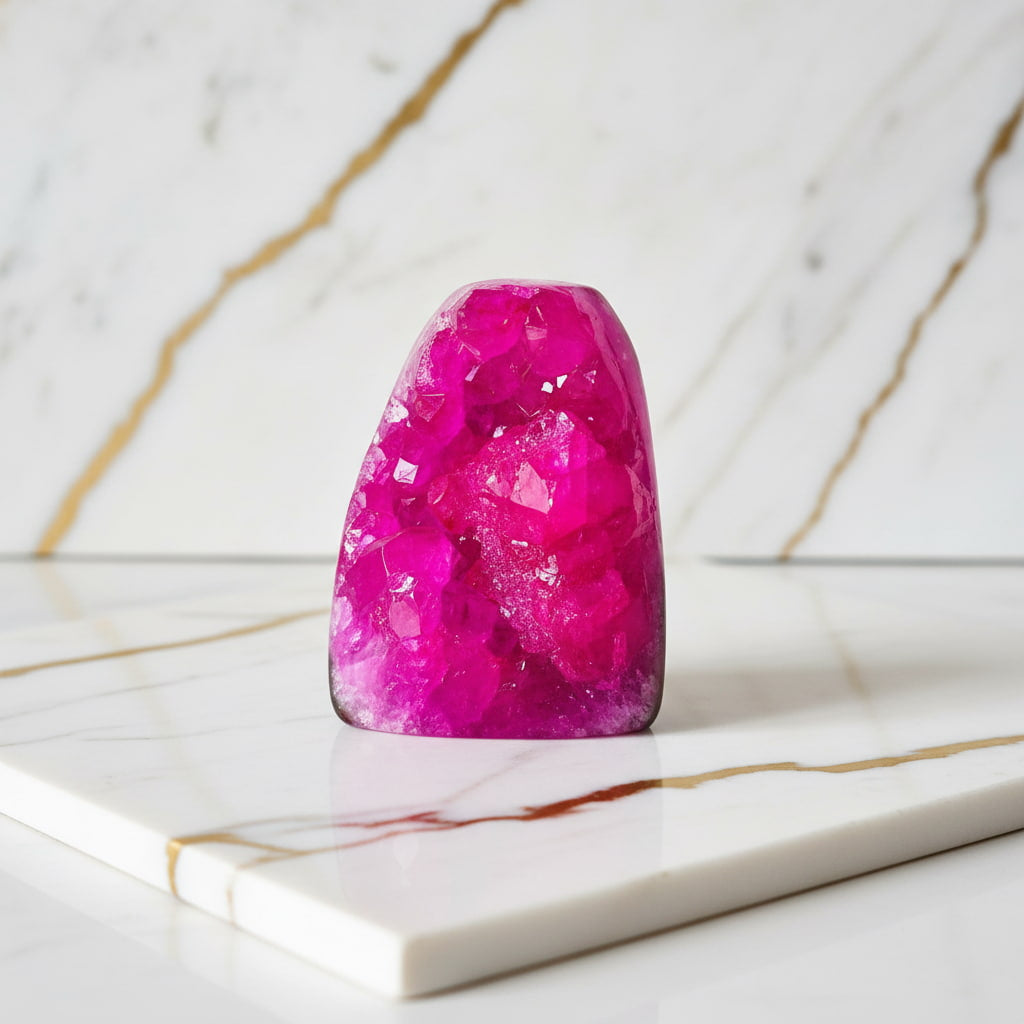 Amethystdruse Pink – Voller Eleganz & Funkeln CrystalScents