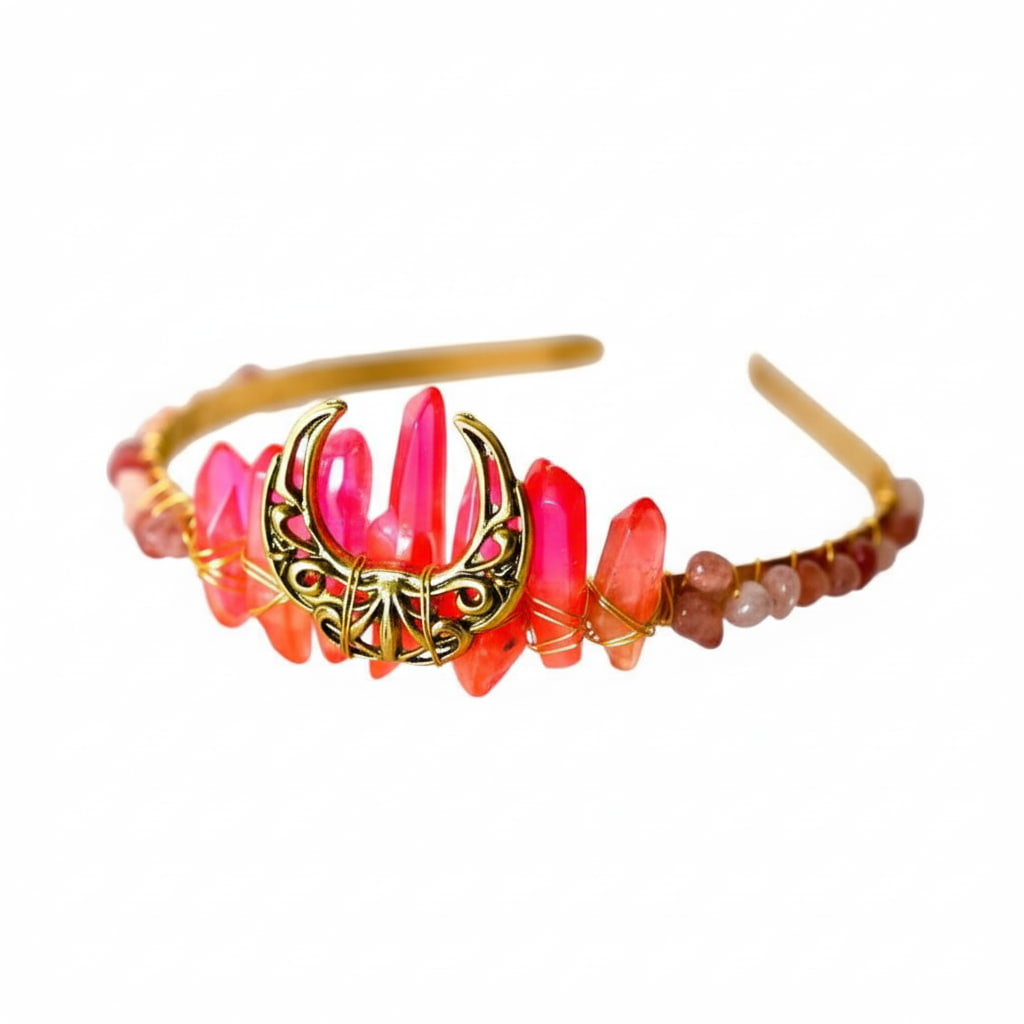 Erdbeerquarz Tiara - für besondere Anlässe CrystalScents