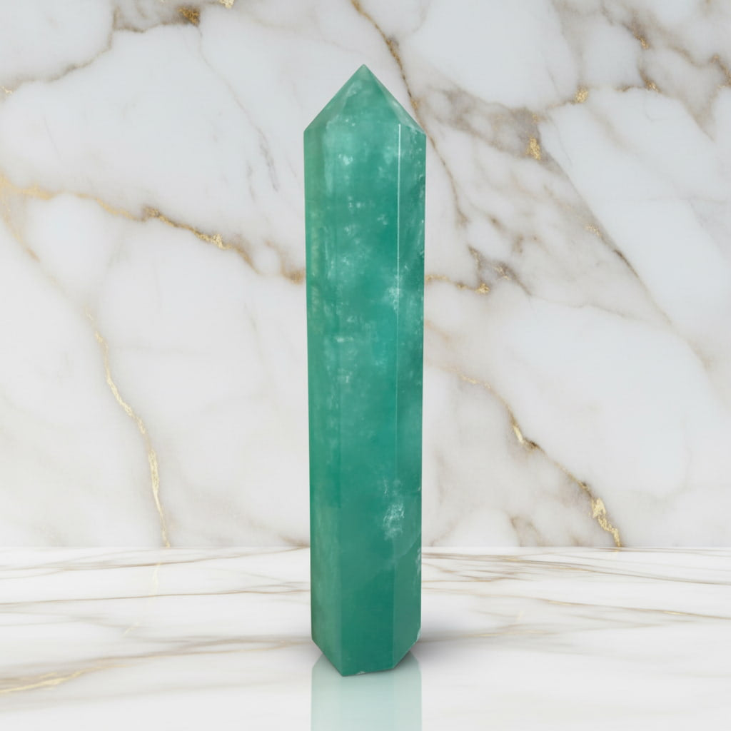 Fluorit Obelisk – Balance & Ruhe