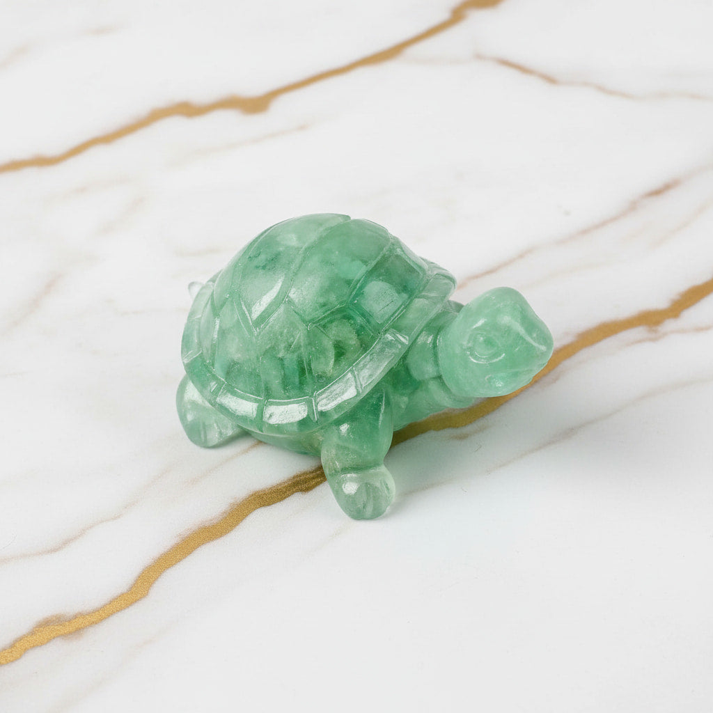 Aventurin Schildkröte – Fröhlich & Friedlich CrystalScents