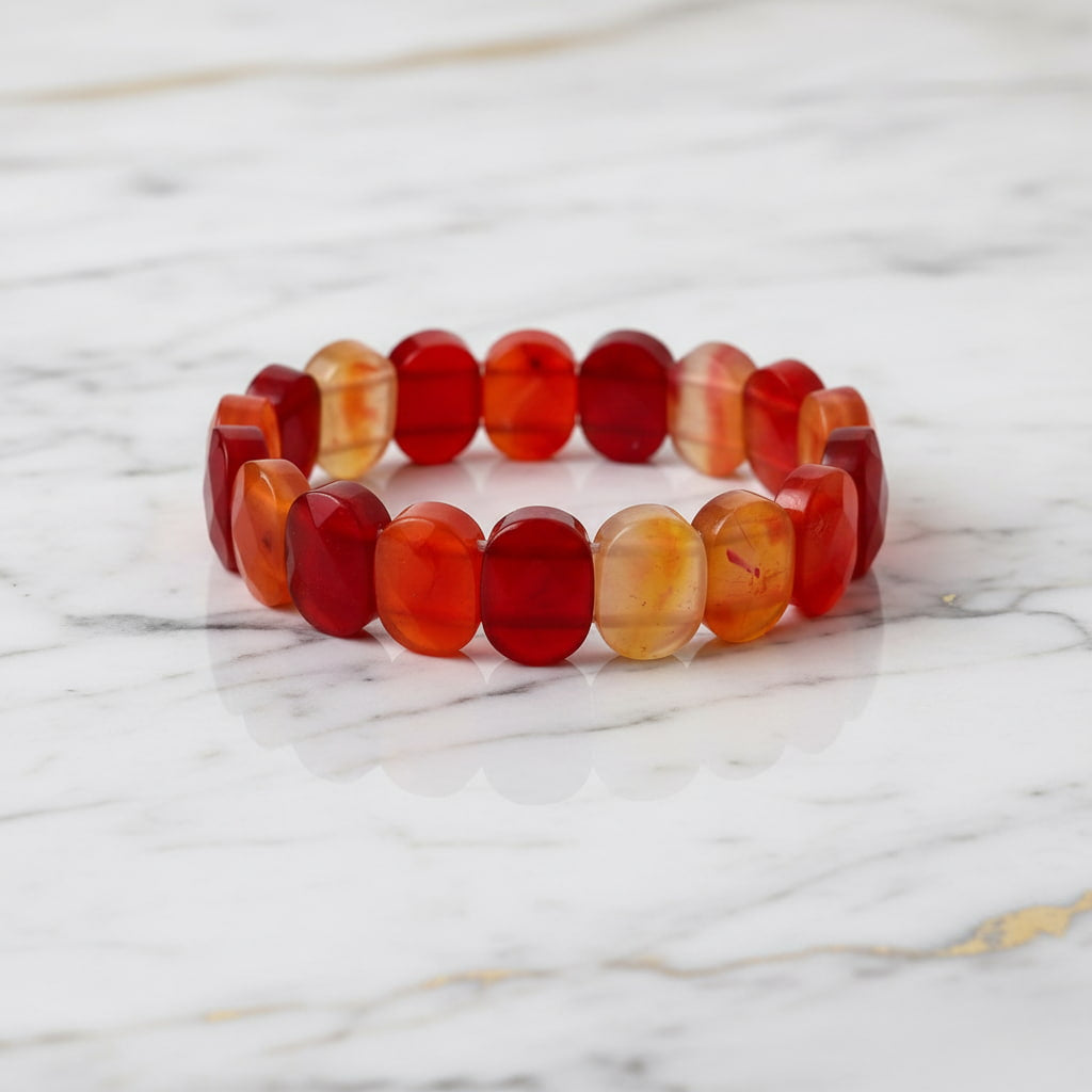 Karneol Armband – Selbstvertrauen & Energie CrystalScents
