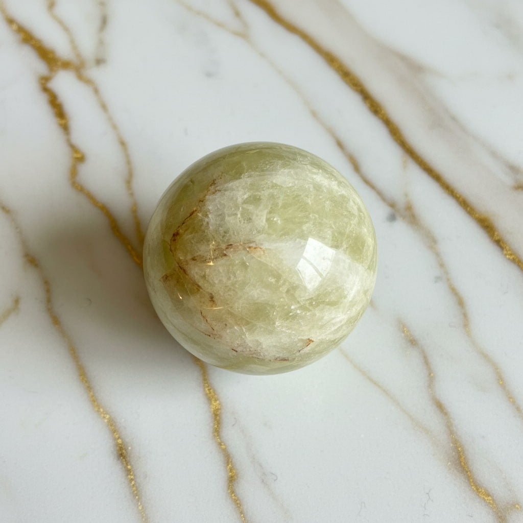 Citrin Kugel – Sonniger Seelenstein CrystalScents