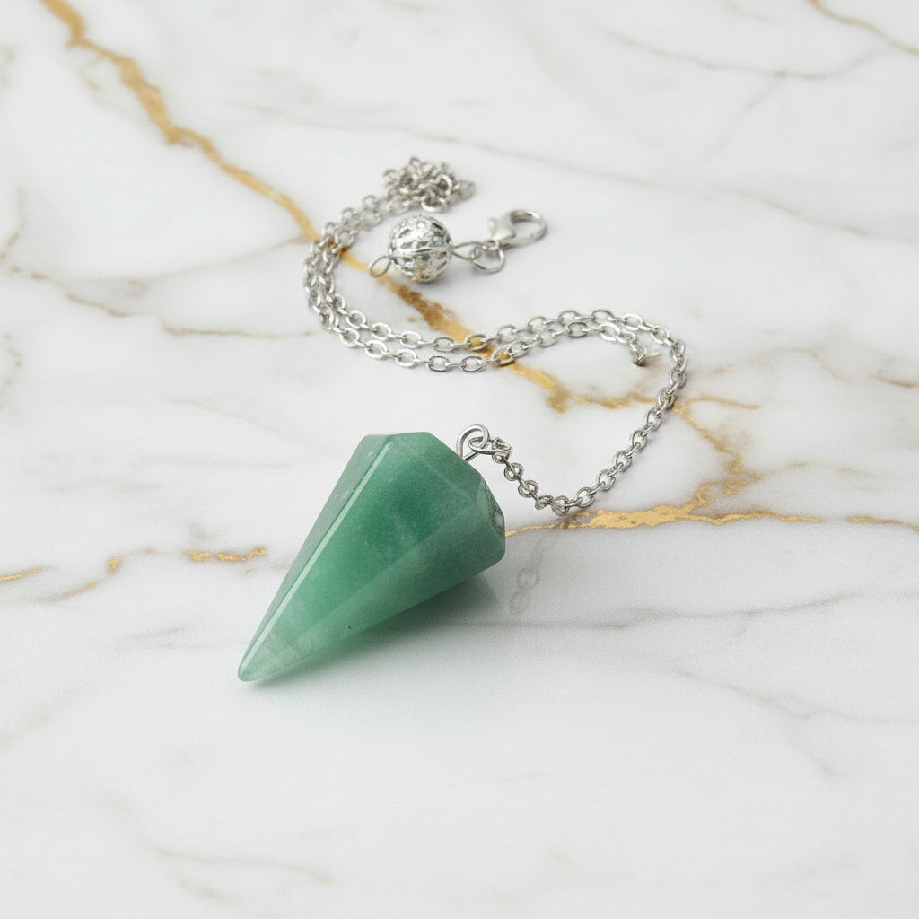 Aventurin Pendel – Fokus & Harmonie JETZT entdecken CrystalScents