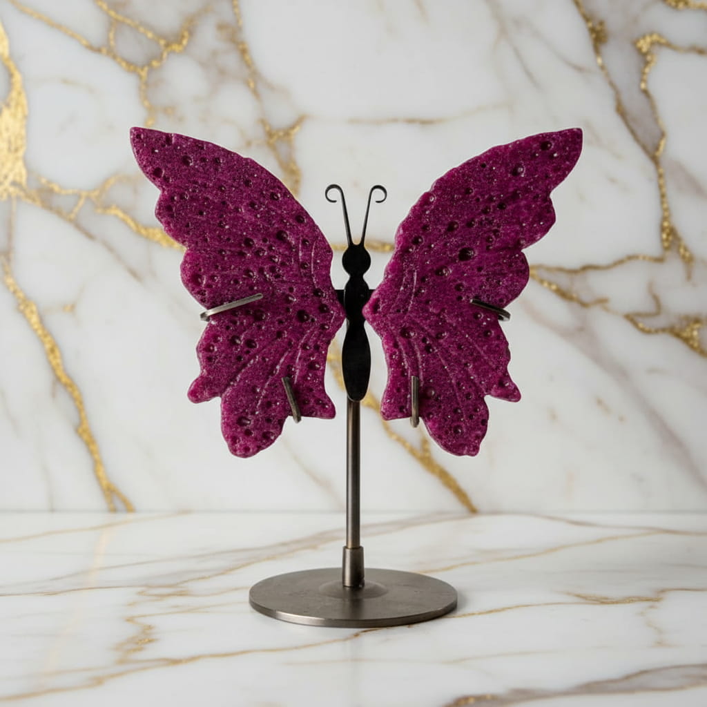 Korund Schmetterling - Leuchtend schön CrystalScents