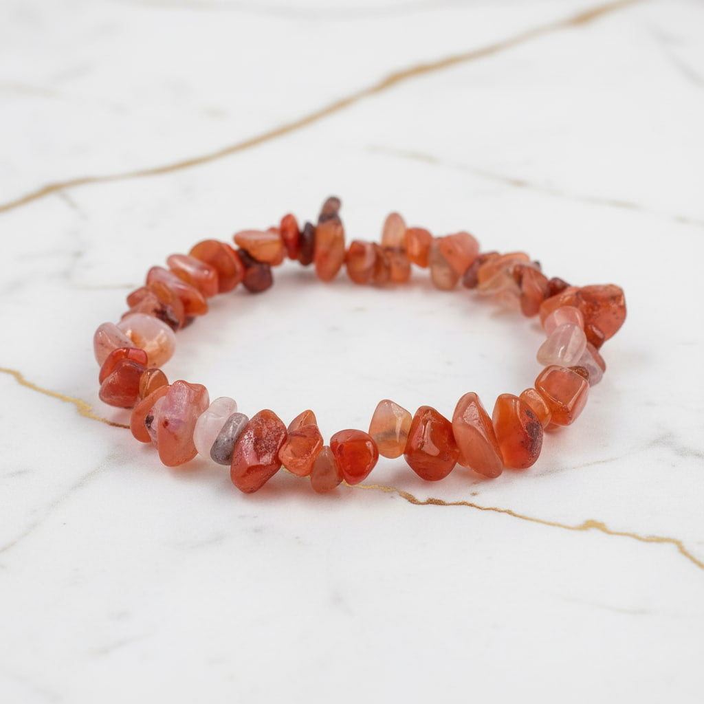 Achat Splitterarmband – Ausdrucksstarkes Rot für positive Energie CrystalScents