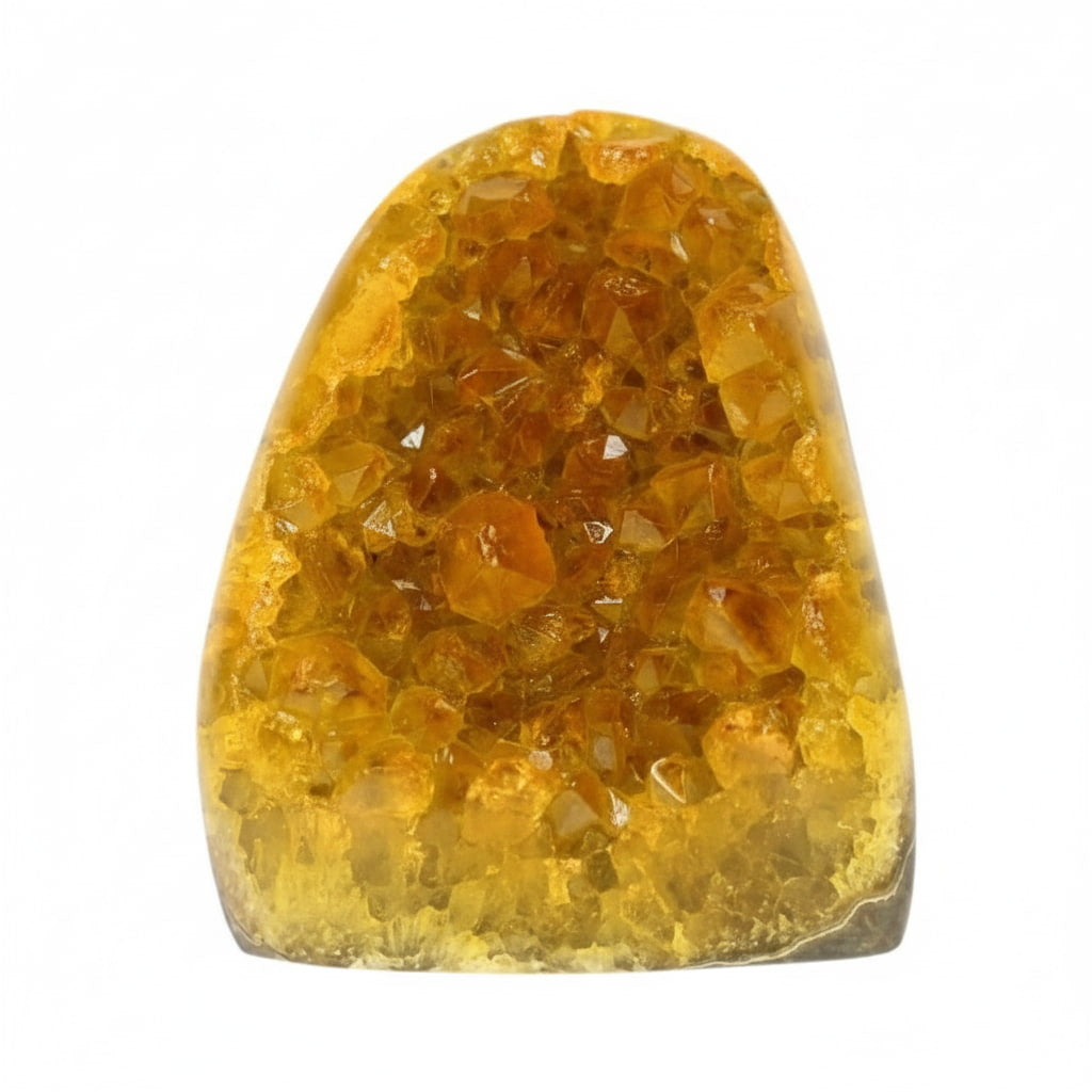 Amethystdruse Gelb – Funkelndes Deko-Highlight CrystalScents