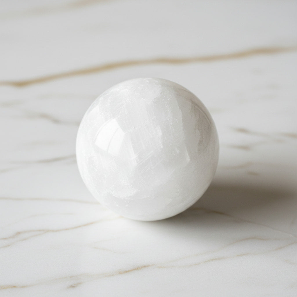 Selenit Kugel – Reinigung & Wirkung