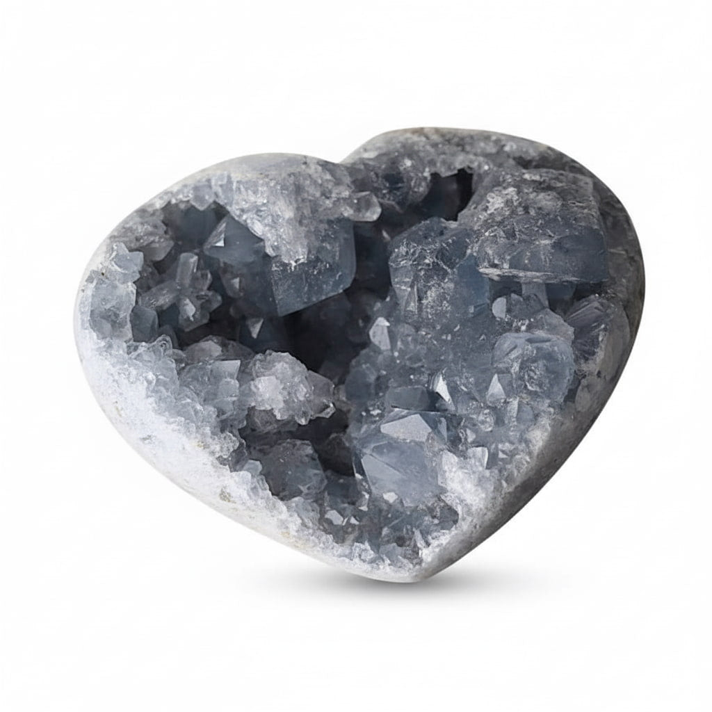 Celestit Cluster Herz – Liebe & Harmonie JETZT sichern CrystalScents