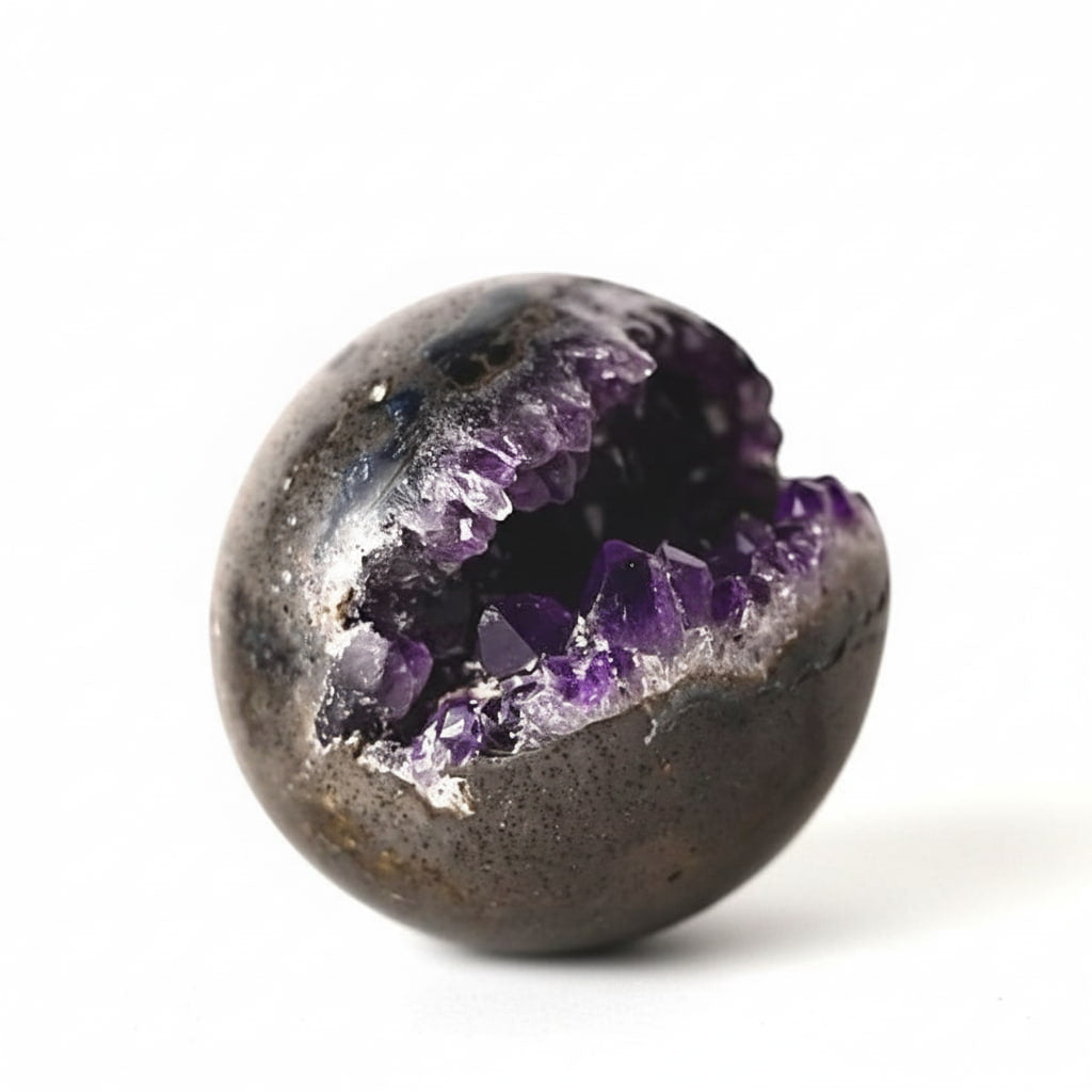 Amethyst Kugel – Funkelndes Naturjuwel CrystalScents