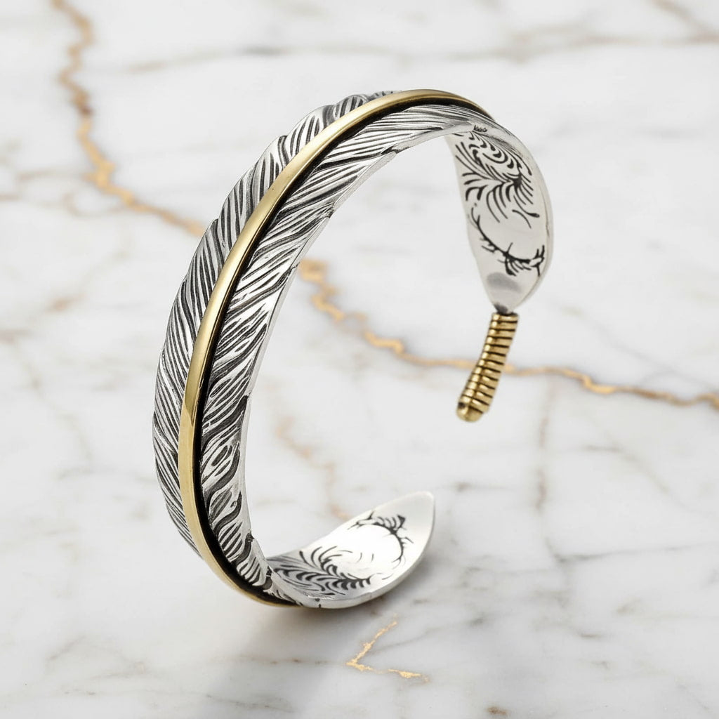 Armband Feder – Stärke & Erdung CrystalScents